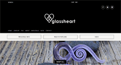 Desktop Screenshot of glassheartstudio.com